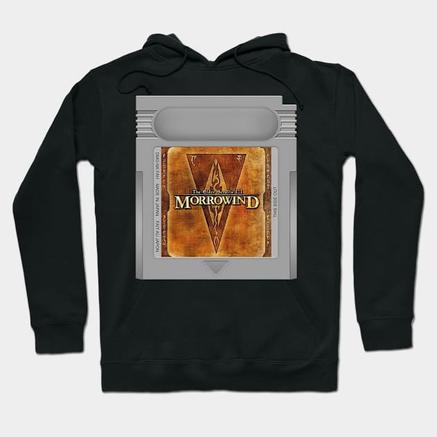 Morrowind Game Cartridge Hoodie by PopCarts